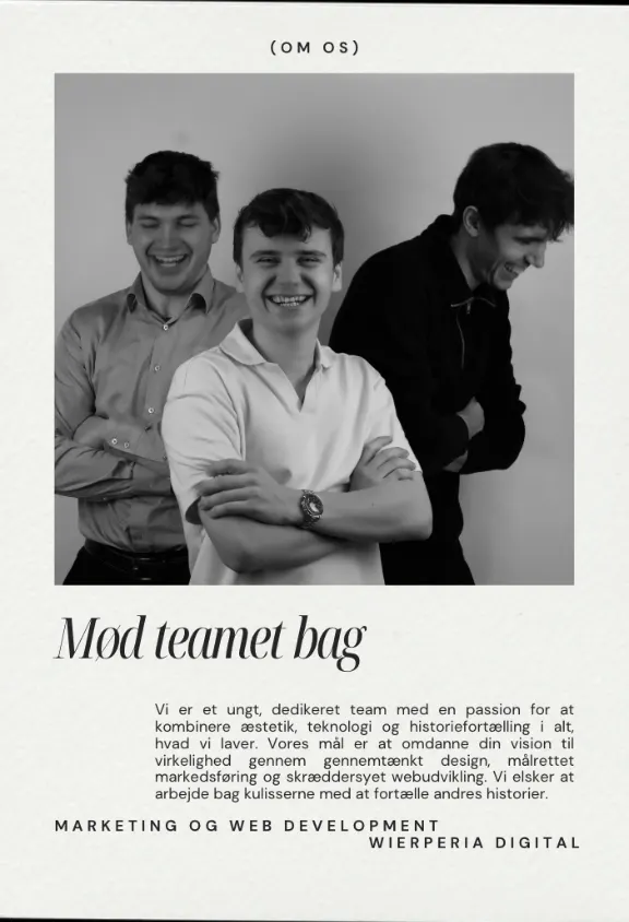 Teamet bag Wierperia Digital